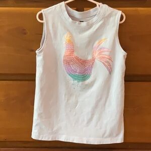 Like New Rainbow Chicken Tank